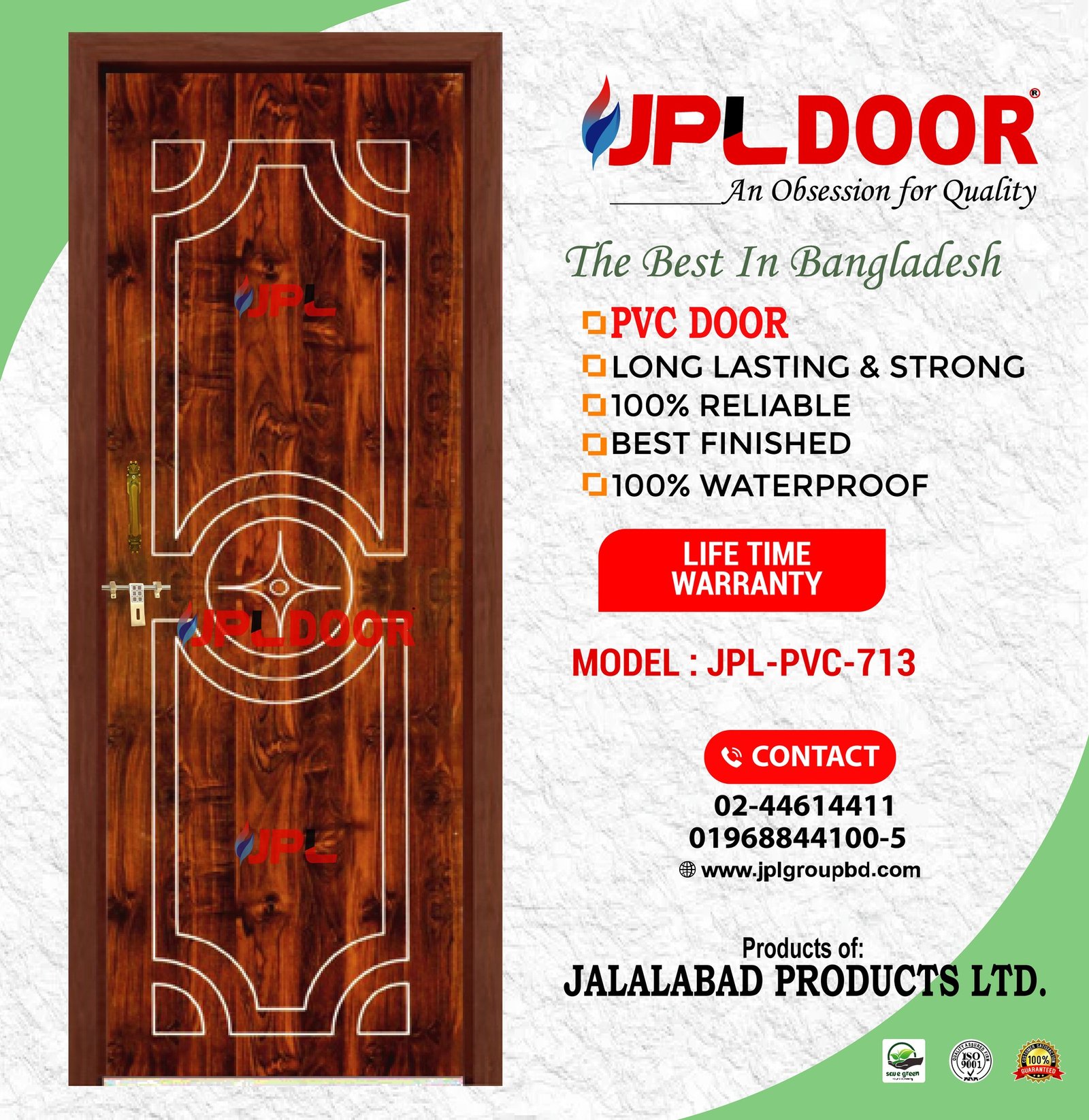 PVC DOOR JPL-PVC-713